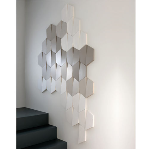 Dekorplatte für Wand - ELEMENTO W101 TRAPEZIUM - BIANCHI LECCO SRL - Polyurethan / glatt / Relief