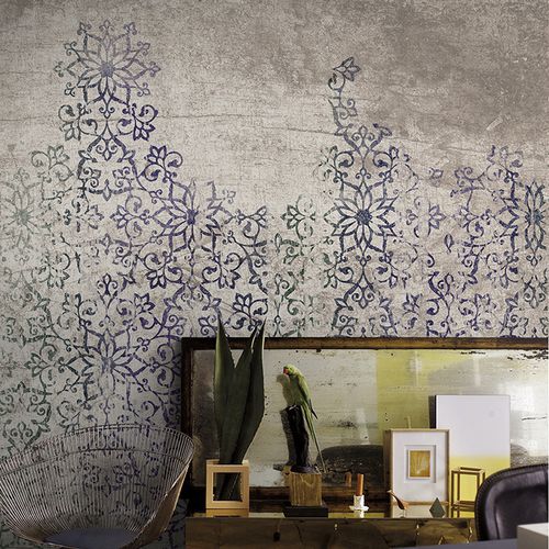 Moderne Tapete - 014164 MARRAKECH - BIANCHI LECCO SRL - Blumenmotive / Vlies / waschbar
