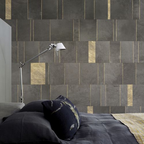 Moderne Tapete - MURALES GEOMETRICO PH15006 - BIANCHI LECCO SRL - Vlies / geometrisches Muster / Fliesenoptik
