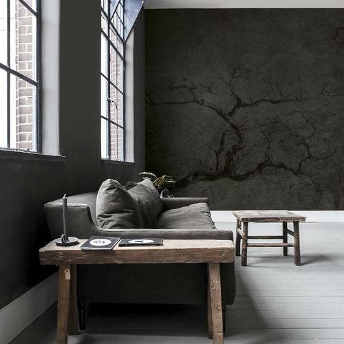 Tapete / originelles Design - MURALES FONDO SCURO 15030 - BIANCHI LECCO SRL - Vlies / abstraktes Motiv / Steinoptik