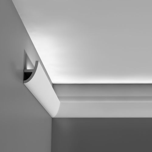 Polyurethan-Zierleiste - CORNICE C373 ANTONIO - BIANCHI LECCO SRL - Rundbogen / Innenbereich / für indirekte Beleuchtung.