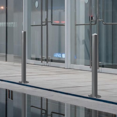 Sicherheits-Sperrpfosten - TOMMY - CITY DESIGN - stationär / Edelstahl / hochbeständig