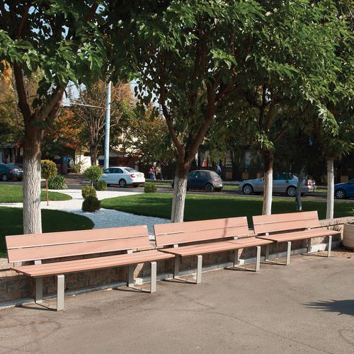 Moderne Bank für den öffentlichen Raum - DESE - CITY DESIGN - galvanisiertem Stahl / aus lackiertem Stahl / thermolackierter Stahl