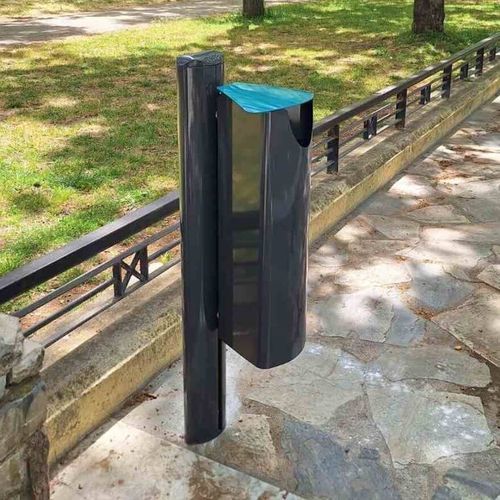 Park-Abfallbehälter - FIORE - CITY DESIGN - System / bodenstehend / galvanisiertem Stahl