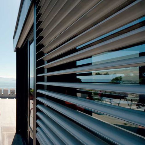 Metall-Sonnenschutzlamelle - MD500 - COCIF SOCIETA' COOPERATIVA - für Fenster / horizontal / schwenkbar