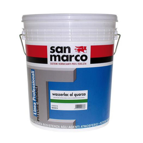 Schutzfarbe - WASSERLAC AL QUARZO - San Marco - für Außenbereich / für Wand / für Beton