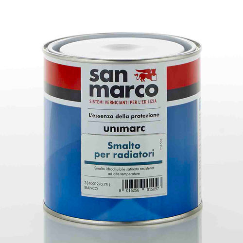Schutzfarbe - UNIMARC SMALTO PER RADIATORI - San Marco - mit Rostschutz / für Außenbereich / für den Innenbereich