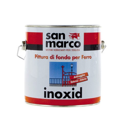 Grundierung für Metall - INOXID - San Marco - auf Alkylharzbasis / Synthetik / für den Innenraum