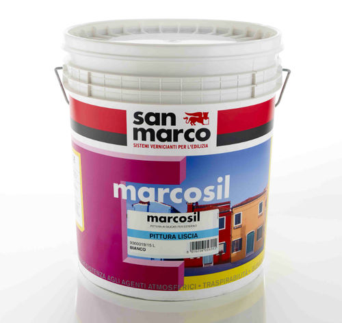 Dekorfarbe - MARCOSIL PITTURA LISCIA - San Marco - Schutz / für Außenbereich / für Wand