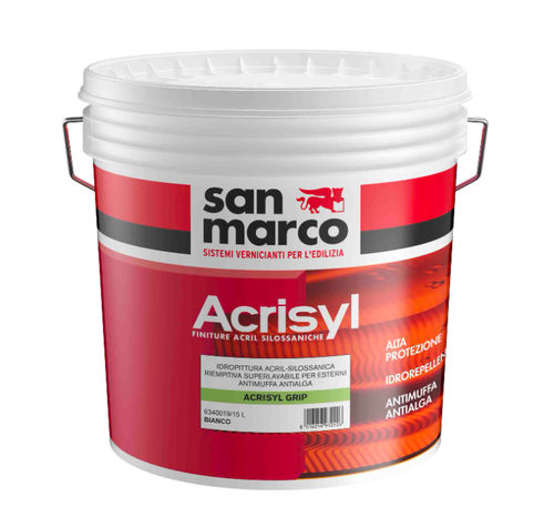 Entfeuchtungsputz - ACRISYL GRIP - San Marco - für den Außenbereich / für Wohnhaus / für Wand
