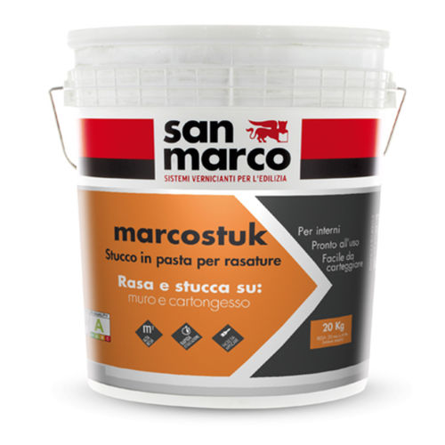 Glättputz - MARCOSTUK    - San Marco - Spachtel / für den Innenraum / für Gips