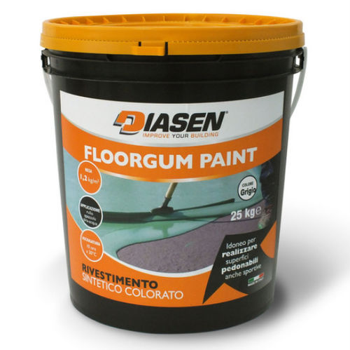 Flüssige Schutzbearbeitung - FLOORGUM PAINT - DIASEN - farbig / zur Endbearbeitung / wasserabweisend