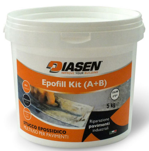 Epoxid-Dichtungsmasse - EPOFILL KIT - DIASEN - Reparatur / für Zement / für Fußboden