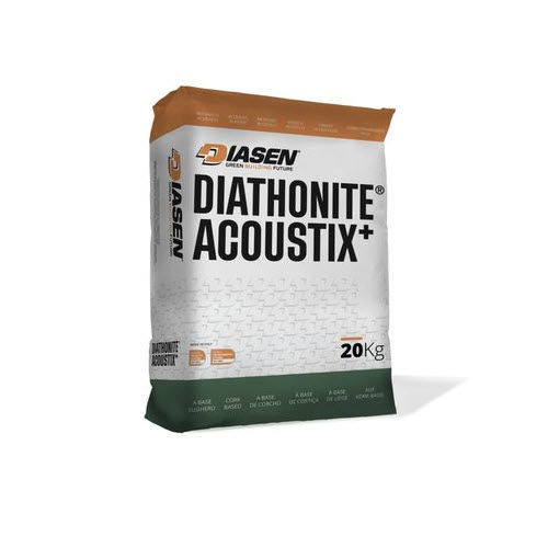 Isolierender Putz - ACOUSTIX+ - DIASEN - Entfeuchtung / für den Innenraum / für Außenbereich