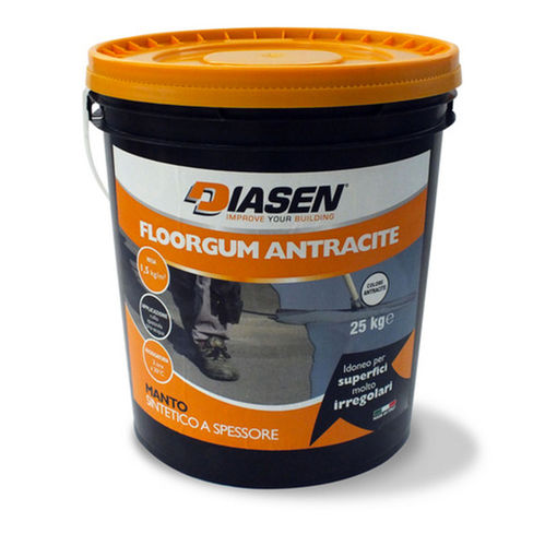 Mörtel für selbstnivelierenden Estrich - FLOORGUM ANTRACITE - DIASEN - für Beton / Synthetik / Einkomponenten