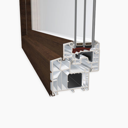Glastürprofil - DQG 85 ALU - DIQUIGIOVANNI - Aluminium / galvanisiertem Stahl / Sicherheit