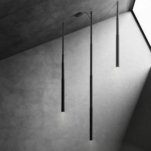 Hängelampe - MICRO TELESCOPIC - PALLUCCO - Metall / modern / mit Kabel