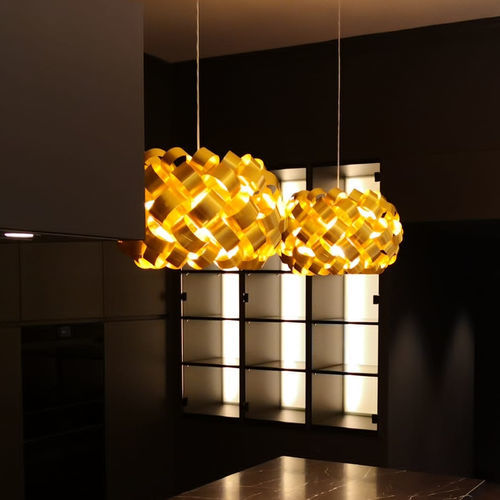 Hängelampe - RING SPHERE - PALLUCCO - PVC / modern / mit Kabel