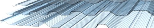 Polycarbonat-Platte / Well - TegoPlus® - DOTT GALLINA - für Dach / mit UV-Schutz / lichtdurchlässig