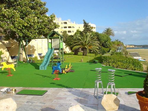 Gummibodenbelag - PLAYGROUNDS - ECOPOLIMER - für Spielplätze / texturiert / Betonoptik