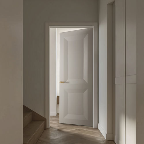 Tür für Innenbereich - EFFEBIQUATTRO - Holz / einflügelig / modern