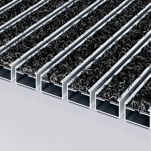 Eingangsmatte für Außenbereich - 512 P  - emco Bautechnik GmbH - für Gewerbegebrauch / Polyamid / Aluminium