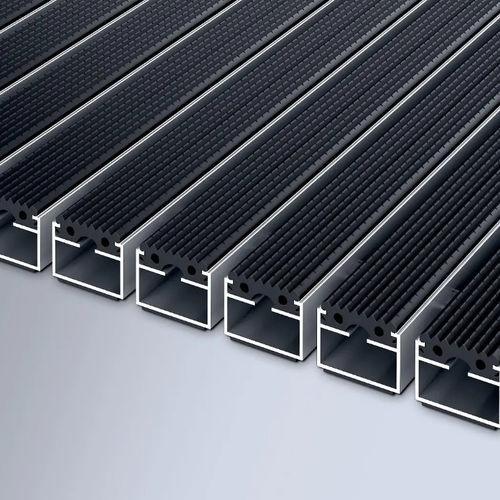 Eingangsmatte für Gewerbegebrauch - 512 G  - emco Bautechnik GmbH - Gummi / Aluminium / rutschfest