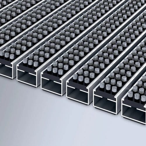 Eingangsmatte für Gewerbegebrauch - 512 CB   - emco Bautechnik GmbH - Gummi / Aluminium / rutschfest