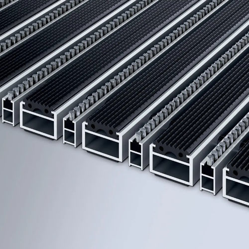 Eingangsmatte für Gewerbegebrauch - 517 SGB  - emco Bautechnik GmbH - Gummi / Aluminium / rutschfest