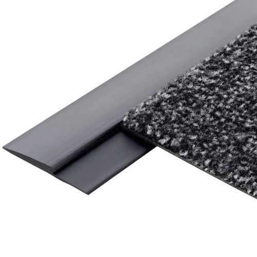 PVC-beschichtetes Abschlussprofil - emco Bautechnik GmbH - für Teppichböden / schwarz
