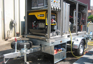 Mobile Kläranlage - COMBI - TRAILER SW - EURO MEC - Wasser