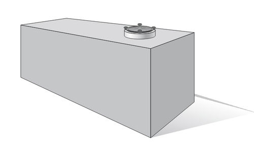 Abwasserspeichertank - SM - EURO MEC - Beton