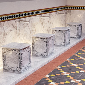 Zementfries - HALL - FOGAZZA PAVIMENTI - wandmontiert