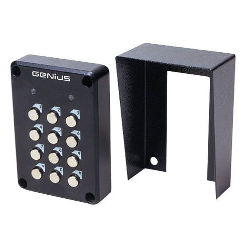 Codetaster für Zugangskontrolle - KEYPAD - GENIUS - wandmontiert / kabellos