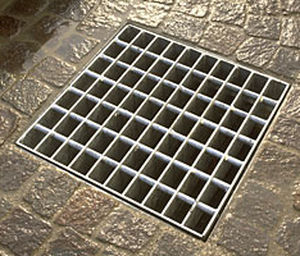 Metall-Schachtdeckel - DRAIN COVER - GRIDIRON S.P.A. - Unipersonale - quadratisch / Lüftungsgitter