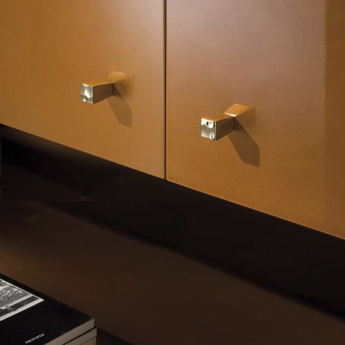 Moderner Möbelknopf - LIB series - GRUPPO CONFALONIERI - Messing