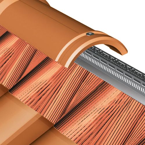 First-Dachziegel - INOXWIND SERIES - INDUSTRIE COTTO POSSAGNO - belüftet / Ton / glatt
