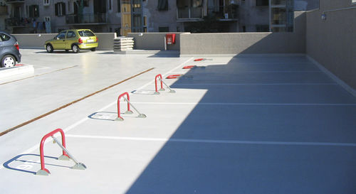 Polyurethan-Bodenbelag - BASIC PARKDECK 0S11 A - IPM ITALIA - Epoxid / für Parkplätze / satiniert