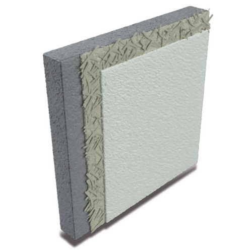 Epoxid-Wandverkleidung - AQUA CERAMIX PLUS  - IPM ITALIA - satiniert / Betonoptik / für Dienstleistungsbereich