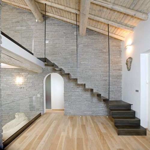 Viertelgewendelte Treppe - D 224 - METALL CONCEPT - Metallstufen / mit Metallstruktur / für Privatgebrauch