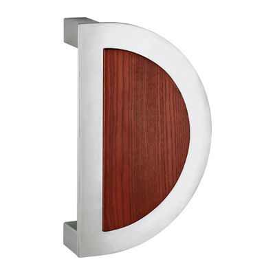 Türstoßgriff - YOD.001.0025 - PBA - Edelstahl / Holz / modern