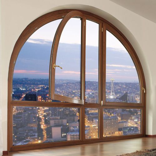 Holzfenster - SPECIALTY - PB FINESTRE - Aluminium / Flügel / feststehend