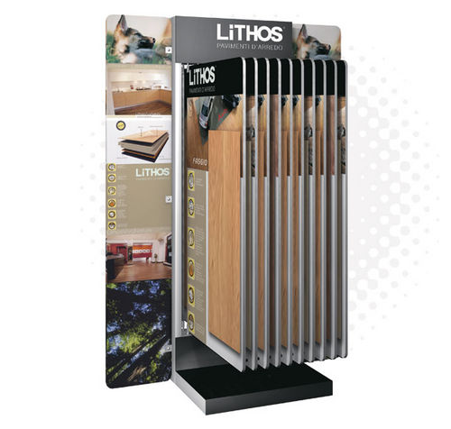 Präsentierregal für Parkett - PL_09 - POLCART - Holz / für Einzelhandel