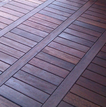 Massivholz-Terrassendiele - IDECKING® - RAVAIOLI LEGNAMI - 100% recycelbar