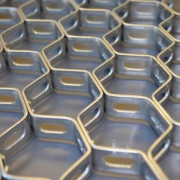 Metall-Geflecht / Aluminium - M - Costacurta S.p.A.-VICO - Edelstahl / für Trennwand / Sonnenschutz