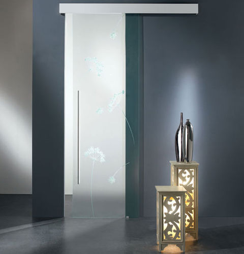 Tür für Innenbereich - ESSENZA - CRISTAL PORTE D'ARREDO - Glas / Schiebe / Glas