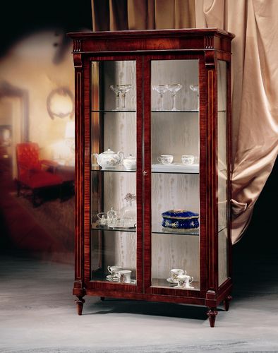 Stil-Vitrine - 998XBIS - SALCA ASIAGO - Holz / beleuchtet