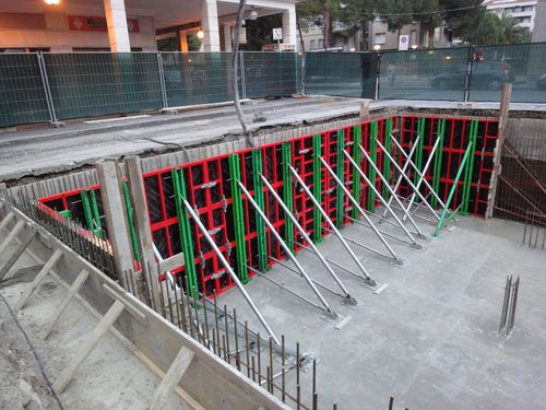 Einhäuptige Schalung - LIGHT ONE SIDE WALL - Faresin Formwork SpA - Stahl / Wand