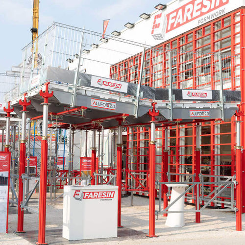 Modulschalung - ALUFORT 2.0 - Faresin Formwork SpA - Aluminium / für Decke / regelbar