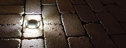 Bodenstrahler - FARETTI STREET - FAVARO1 - LED / rund / für Außenbereich